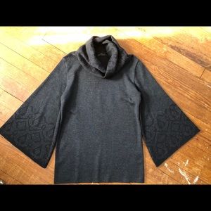 Fusion Twisted Cowl Sweater